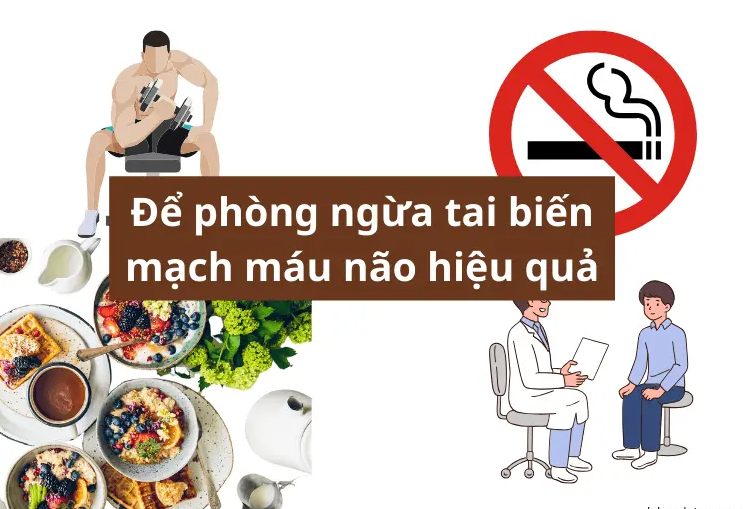 Mách bạn cách dự phòng tai biến mạch máu não