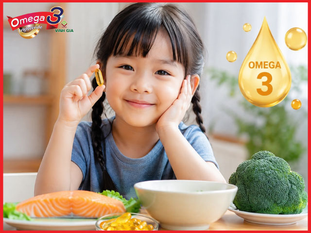 Trẻ em có cần dùng Omega-3 dạng Triglyceride không? 
