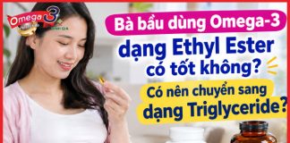 Bà bầu dùng Omega-3 dạng Ethyl Ester có tốt không? Có nên chuyển sang dạng Triglyceride? Bà bầu dùng Omega-3 dạng Ethyl Ester có tốt không? Có nên chuyển sang dạng Triglyceride?